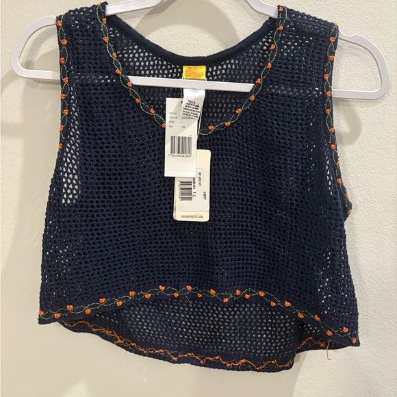 Agua Bendita - Jardim Handmade Brit Crop Top - Picture 7 of 9